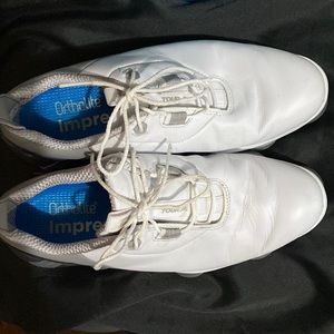 Footjoy Tour alpha OPS Ortholite Impressions golf shoes -size 9 wide